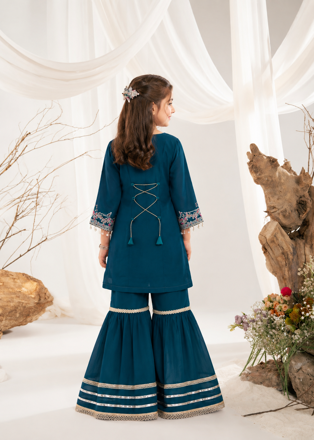 Embroidered Gharara