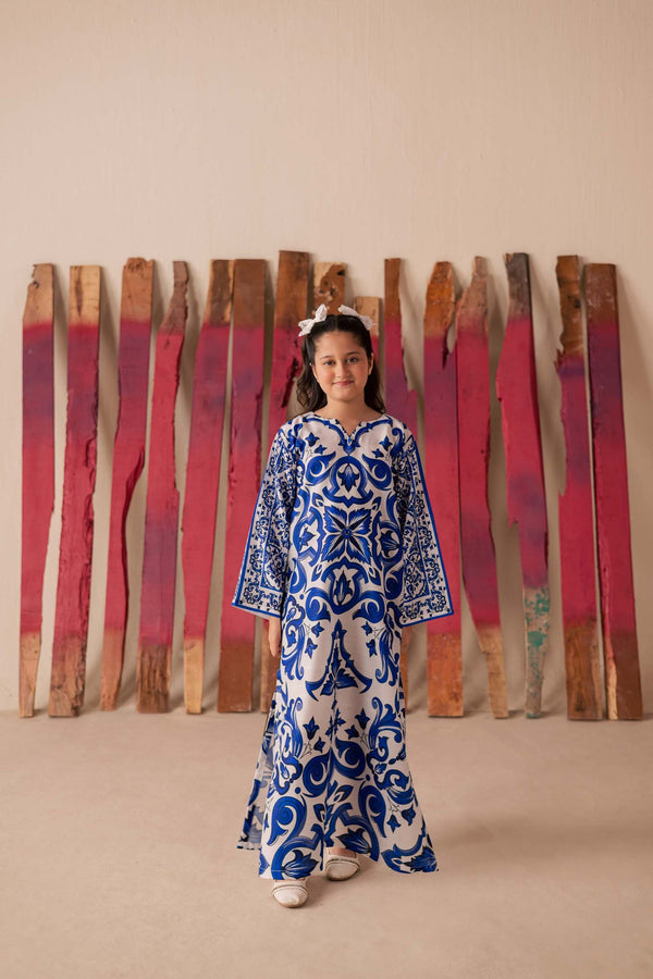 Blue charm kaftaan